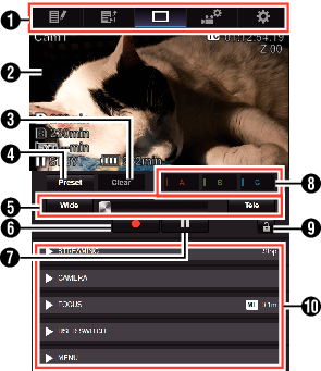 GY-HC500 Name_Remote